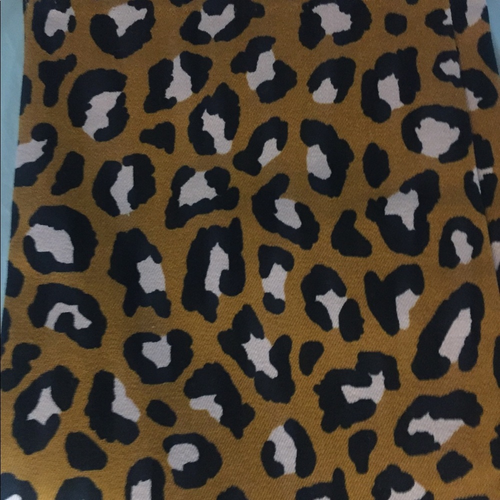 NEW OLD NAVY PIXIE ANKLE WOMENS PANTS ANIMAL SZ 8 GIFT CUTE - Picture 6 of 7